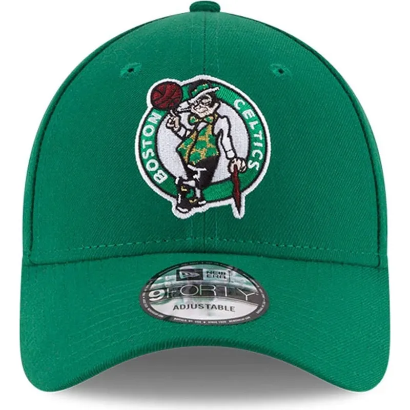 cap-izliekta-green-adjustable-strap-berniem-9forty-the-league-no-boston-celtics-nba-no-new-era