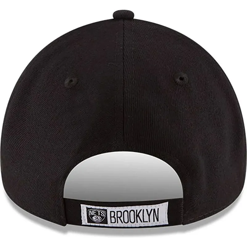 cepur-izliekta-melns-regulejama-lente-berniem-9forty-the-league-no-brooklyn-nets-nba-no-new-era