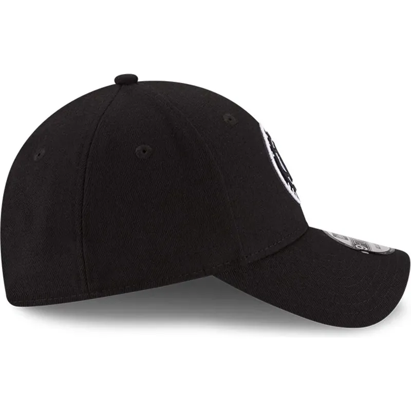 cap-izliekta-black-adjustable-strap-berniem-9forty-the-league-no-brooklyn-nets-nba-no-new-era