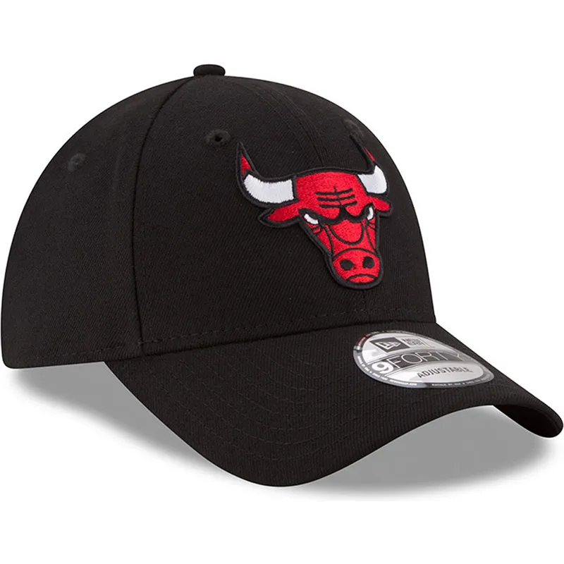 cap-izliekta-black-adjustable-strap-berniem-9forty-the-league-no-chicago-bulls-nba-no-new-era