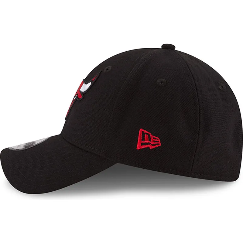 cap-izliekta-black-adjustable-strap-berniem-9forty-the-league-no-chicago-bulls-nba-no-new-era