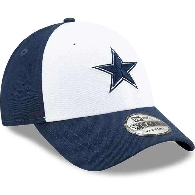 cap-izliekta-navy-blue-adjustable-strap-berniem-9forty-the-league-no-dallas-cowboys-nfl-no-new-era