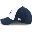 new-era-curved-brim-youth-9forty-the-league-dallas-cowboys-nfl-white-and-navy-blue-adjustable-cap