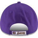 new-era-curved-brim-youth-9forty-the-league-los-angeles-lakers-nba-purple-adjustable-cap