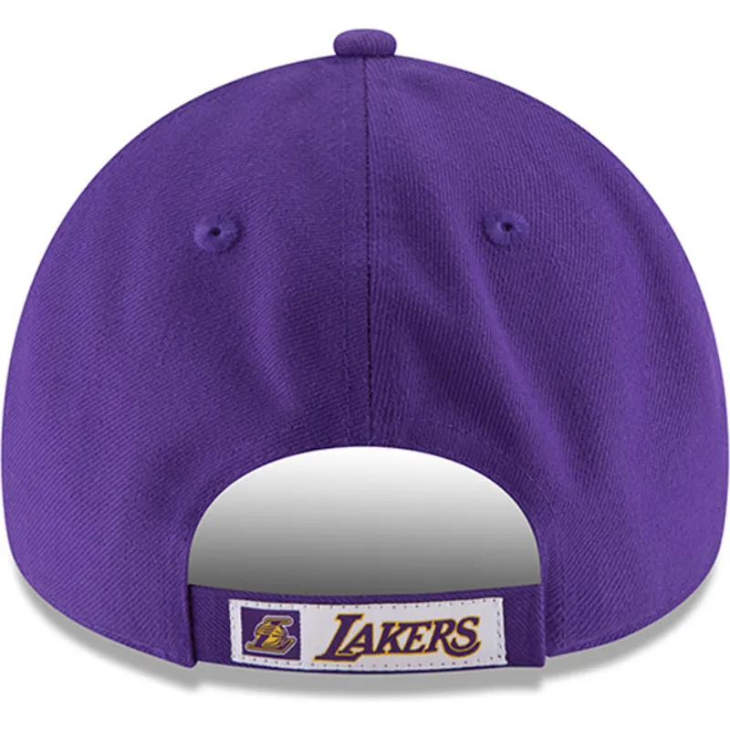 cepur-izliekta-violets-regulejama-lente-berniem-9forty-the-league-no-los-angeles-lakers-nba-no-new-era
