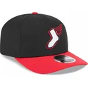 rote-und-schwarze-gebogene-snapback-kappe-9seventy-stretch-snap-city-connect-der-chicago-white-sox-mlb-von-new-era
