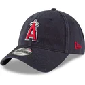cap-izliekta-navy-blue-adjustable-strap-9twenty-core-classic-no-los-angeles-angels-mlb-no-new-era