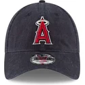 cap-izliekta-navy-blue-adjustable-strap-9twenty-core-classic-no-los-angeles-angels-mlb-no-new-era