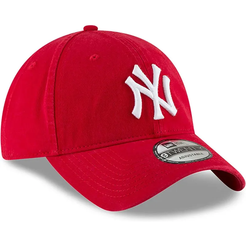 cepur-izliekta-sarkans-regulejams-9twenty-core-classic-no-new-york-yankees-mlb-no-new-era