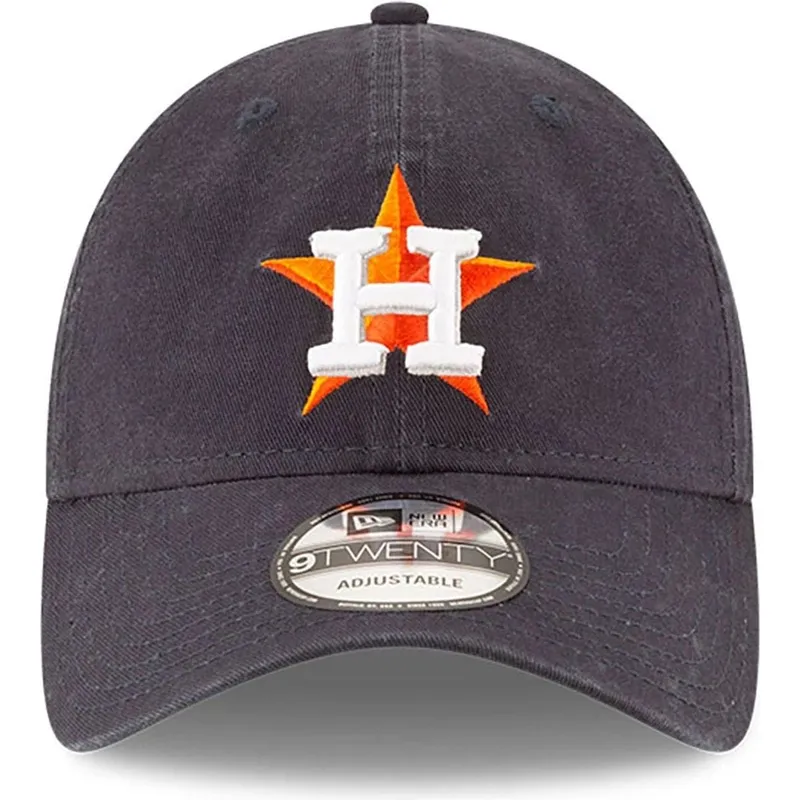marineblaue-verstellbare-gebogene-kappe-9twenty-core-classic-der-houston-astros-mlb-von-new-era