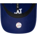 blaue-verstellbare-gebogene-kappe-9twenty-core-classic-der-los-angeles-dodgers-mlb-von-new-era