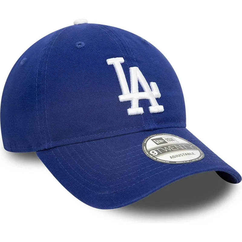 cepur-izliekta-zils-regulejama-lente-9twenty-core-classic-no-los-angeles-dodgers-mlb-no-new-era