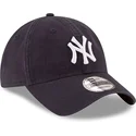 verstellbare-9twenty-core-classic-kappe-in-marineblau-der-new-york-yankees-mlb-von-new-era