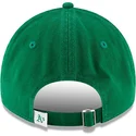 cap-izliekta-green-adjustable-strap-9twenty-core-classic-no-oakland-athletics-mlb-no-new-era