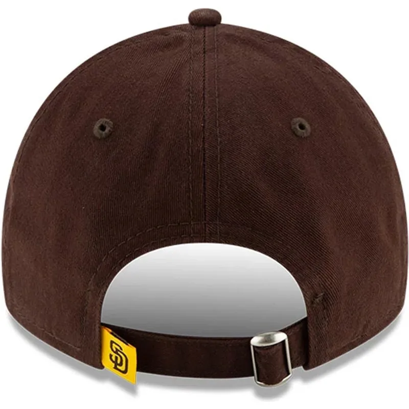 cepur-izliekta-bruns-regulejams-9twenty-core-classic-no-san-diego-padres-mlb-no-new-era