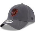 verstellbare-graue-9twenty-core-classic-kappe-der-san-francisco-giants-mlb-von-new-era