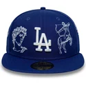 cepur-plakana-zils-pieguloss-59fifty-mythical-no-los-angeles-dodgers-mlb-no-new-era