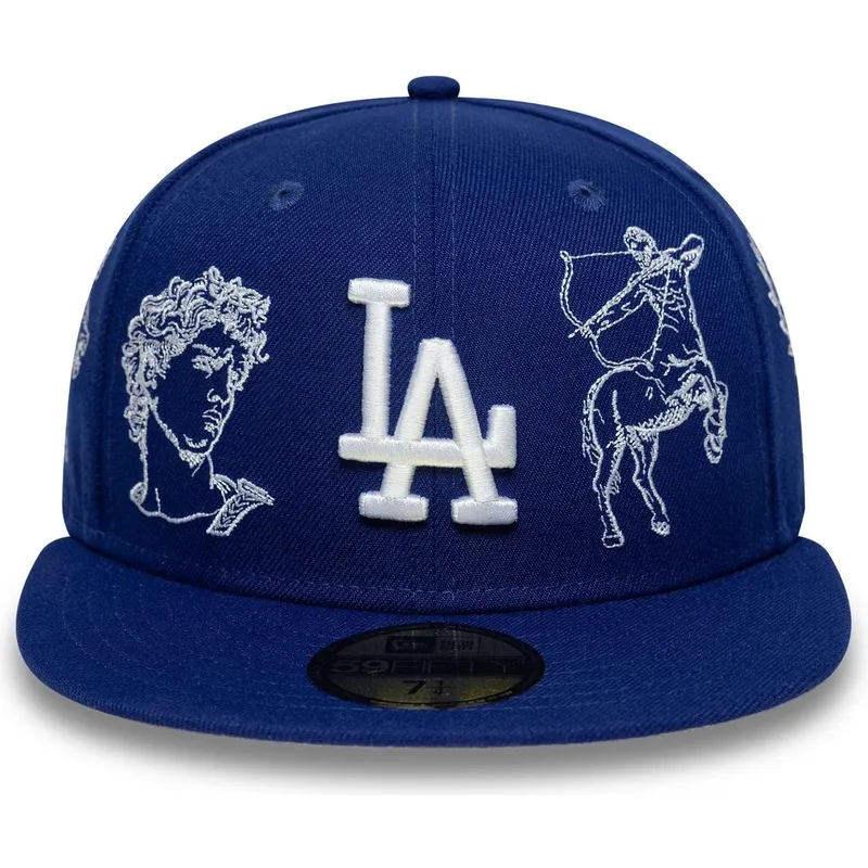 cepur-plakana-zils-pieguloss-59fifty-mythical-no-los-angeles-dodgers-mlb-no-new-era