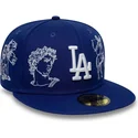 cepur-plakana-zils-pieguloss-59fifty-mythical-no-los-angeles-dodgers-mlb-no-new-era