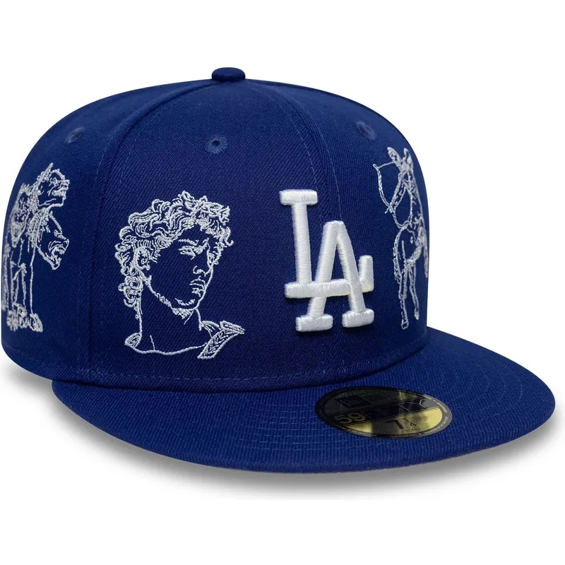 cepur-plakana-zils-pieguloss-59fifty-mythical-no-los-angeles-dodgers-mlb-no-new-era