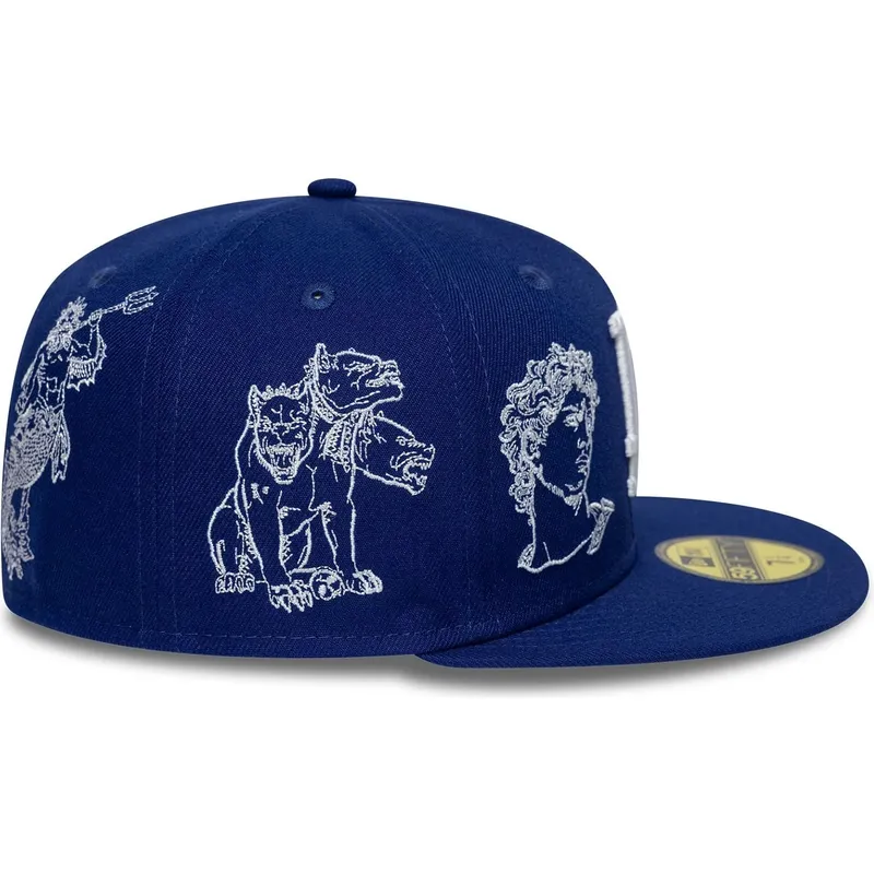 cepur-plakana-zils-pieguloss-59fifty-mythical-no-los-angeles-dodgers-mlb-no-new-era