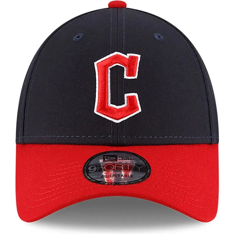cepur-izliekta-tumsi-zils-regulejams-9forty-the-league-no-cleveland-guardians-mlb-no-new-era