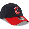 cepur-izliekta-tumsi-zils-regulejams-9forty-the-league-no-cleveland-guardians-mlb-no-new-era