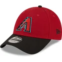 marineblaue-und-rote-verstellbare-9forty-the-league-cap-der-arizona-diamondbacks-mlb-von-new-era