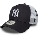 cepur-izliekta-truckeris-tumsi-zils-snapback-a-frame-multi-patch-no-new-york-yankees-mlb-no-new-era