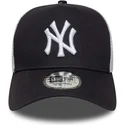 cepur-izliekta-truckeris-tumsi-zils-snapback-a-frame-multi-patch-no-new-york-yankees-mlb-no-new-era