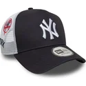cepur-izliekta-truckeris-tumsi-zils-snapback-a-frame-multi-patch-no-new-york-yankees-mlb-no-new-era