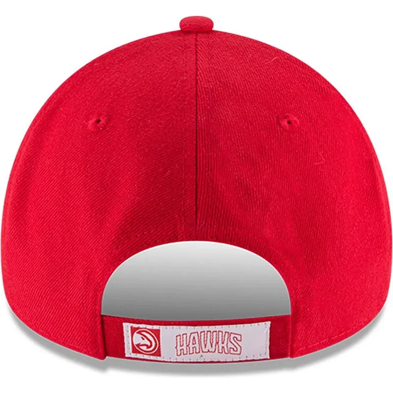 cap-izliekta-red-adjustable-strap-9forty-the-league-no-atlanta-hawks-nba-no-new-era
