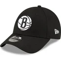 cap-izliekta-black-adjustable-strap-9forty-the-league-no-brooklyn-nets-nba-no-new-era