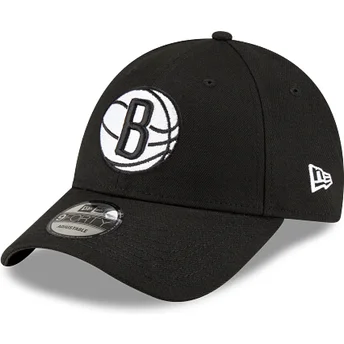 Cap izliekta black adjustable strap 9FORTY The League no Brooklyn Nets NBA no New Era
