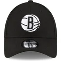 cepur-izliekta-melns-regulejama-lente-9forty-the-league-no-brooklyn-nets-nba-no-new-era