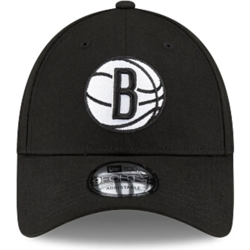 cap-izliekta-black-adjustable-strap-9forty-the-league-no-brooklyn-nets-nba-no-new-era
