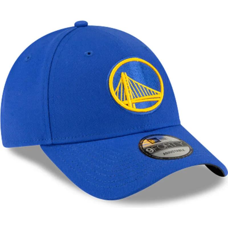 cepur-izliekta-zils-regulejams-9forty-the-league-no-golden-state-warriors-nba-no-new-era