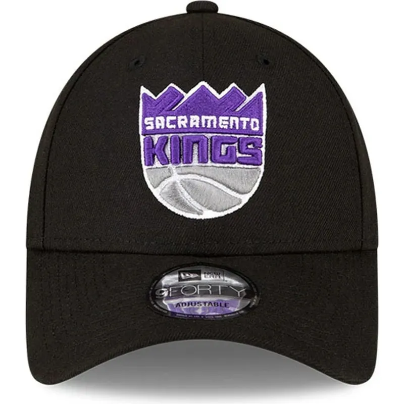 cepur-izliekta-melns-regulejams-9forty-the-league-no-sacramento-kings-nba-no-new-era