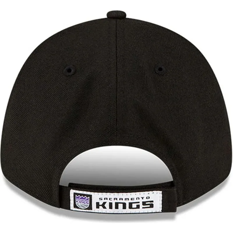 cepur-izliekta-melns-regulejams-9forty-the-league-no-sacramento-kings-nba-no-new-era