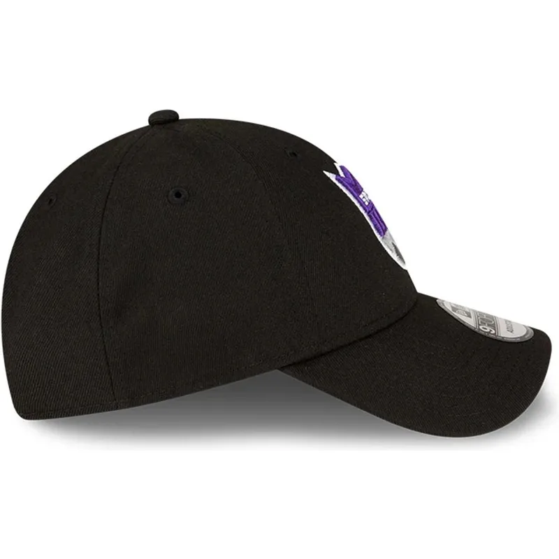 cepur-izliekta-melns-regulejams-9forty-the-league-no-sacramento-kings-nba-no-new-era