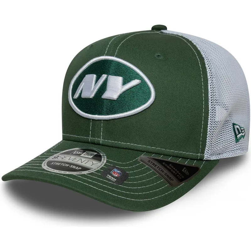 cepur-izliekta-truckeris-zals-snapback-9seventy-stretch-snap-no-new-york-jets-nfl-no-new-era