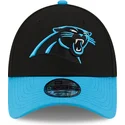 cap-izliekta-black-adjustable-strap-9forty-the-league-no-carolina-panthers-nfl-no-new-era