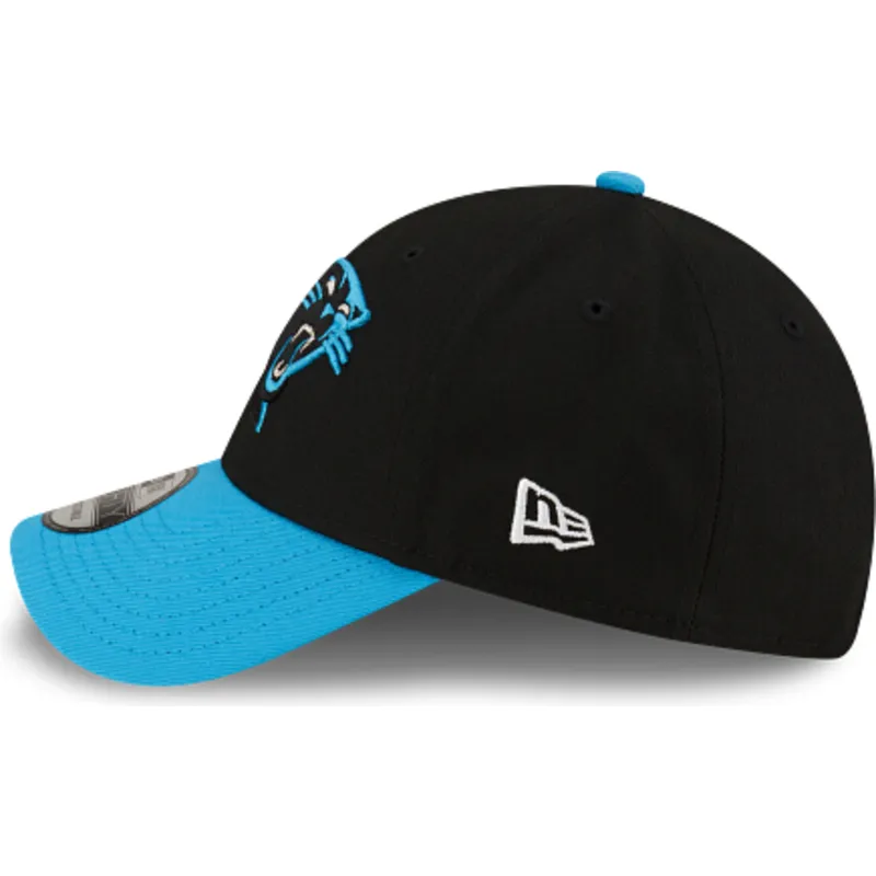 cap-izliekta-black-adjustable-strap-9forty-the-league-no-carolina-panthers-nfl-no-new-era