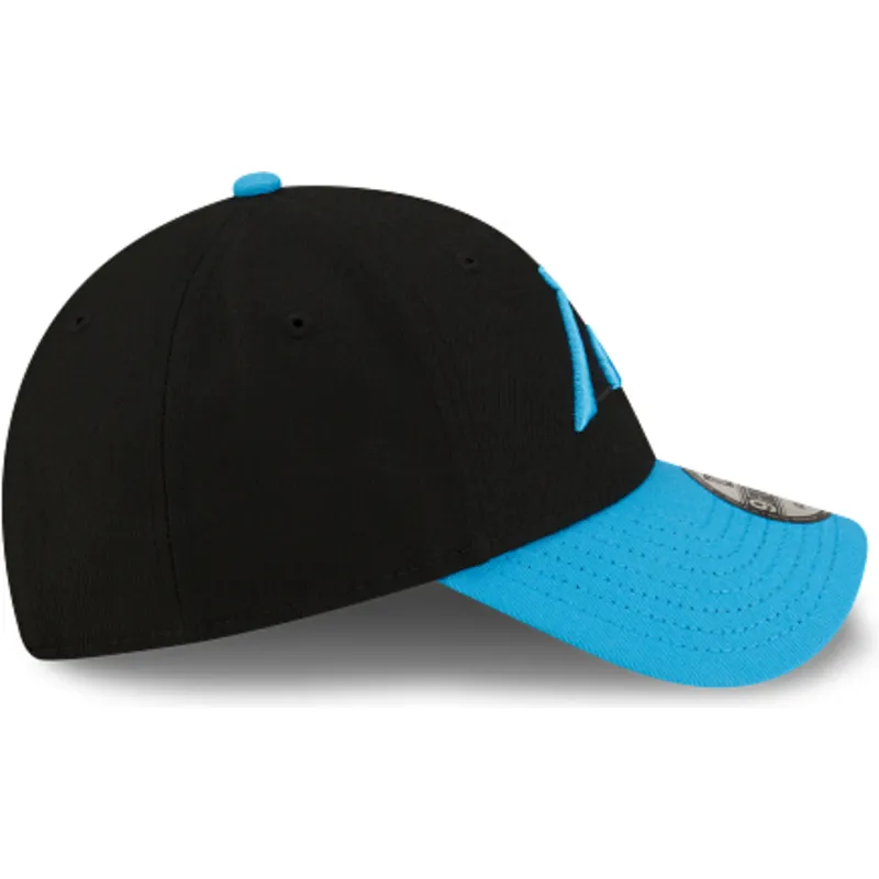 cap-izliekta-black-adjustable-strap-9forty-the-league-no-carolina-panthers-nfl-no-new-era