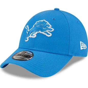 Cepur izliekta zils regulējams 9FORTY The League no Detroit Lions NFL no New Era