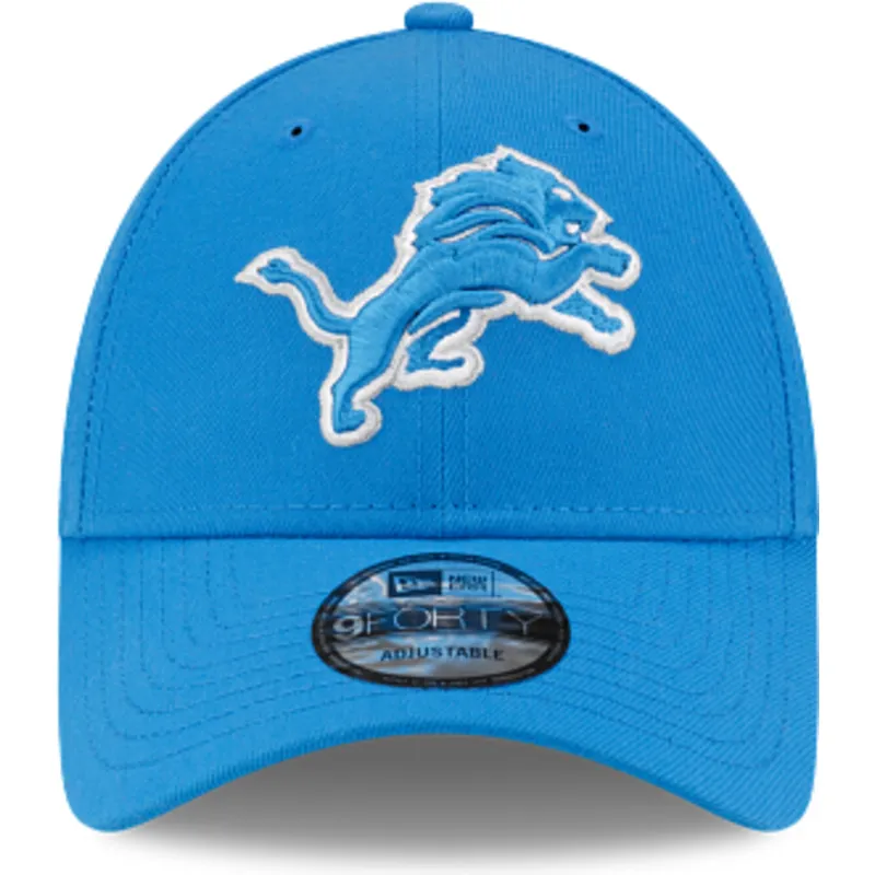 cepur-izliekta-zils-regulejams-9forty-the-league-no-detroit-lions-nfl-no-new-era