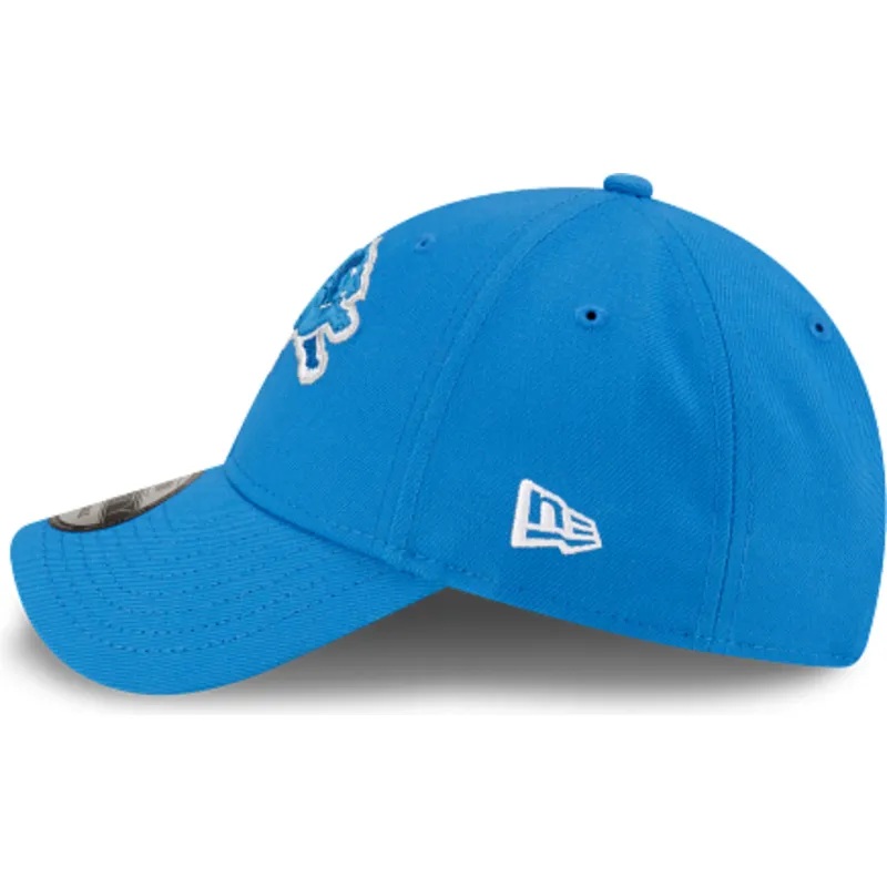 9forty-the-league-verstellbare-blaue-kappe-der-detroit-lions-nfl-von-new-era