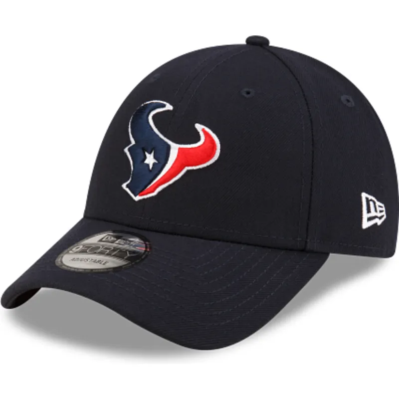 cap-izliekta-navy-blue-adjustable-strap-9forty-the-league-no-houston-texans-nfl-no-new-era