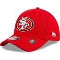 cap-izliekta-red-adjustable-strap-berniem-9forty-the-league-no-san-francisco-49ers-nfl-no-new-era