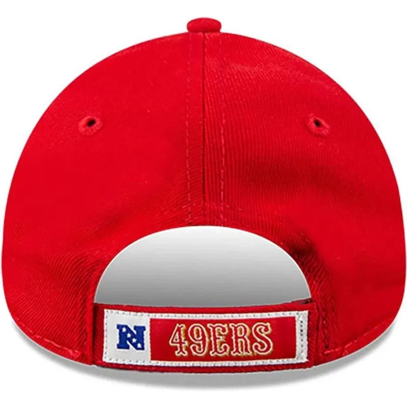 cepur-izliekta-sarkans-regulejama-lente-berniem-9forty-the-league-no-san-francisco-49ers-nfl-no-new-era